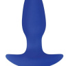 Синяя коническая анальная пробка Sweet Toys - 10,5 см. купить в секс шопе