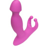 Розовый стимулятор простаты с усиками - 15 см. купить в секс шопе