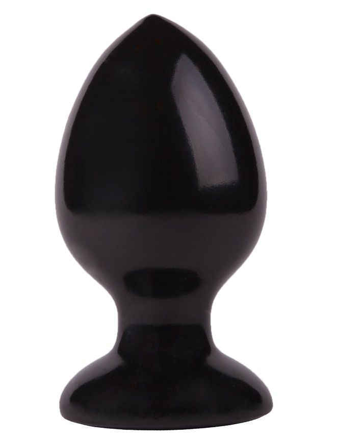 Черная анальная пробка MAGNUM 8 - 11,5 см. купить в секс шопе