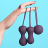 Набор фиолетовых вагинальных шариков Je Joue Ami купить в секс шопе