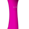 Розовый клиторальный стимулятор Joy с функцией вибратора - 18,9 см. купить в секс шопе