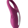 Фиолетовое эрекционное кольцо Winni Violet с вибрацией и пультом ДУ купить в секс шопе
