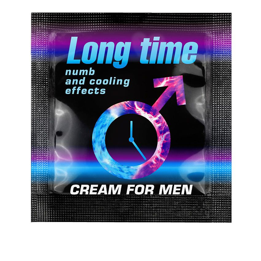 Крем для мужчин Long Time - 1,5 гр. купить в секс шопе