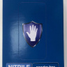 Фиолетовые нитриловые перчатки Safe Care размера M - 200 шт.(100 пар) купить в секс шопе