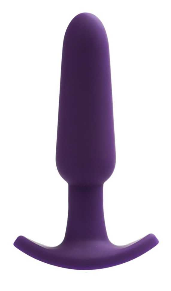 Фиолетовая анальная вибровтулка VeDO Frisky Bunny - 12,8 см. купить в секс шопе