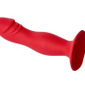 Бордовая анальная пробка Hercules - 16 см. купить в секс шопе