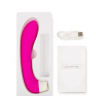 Розовый клиторальный стимулятор Snello с функцией вибратора - 19,6 см. купить в секс шопе