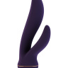 Фиолетовый вибратор Nim с клиторальным отростком - 18,8 см. купить в секс шопе