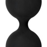 Чёрная анальная цепочка Lust Anal Beads - 19,5 см. купить в секс шопе