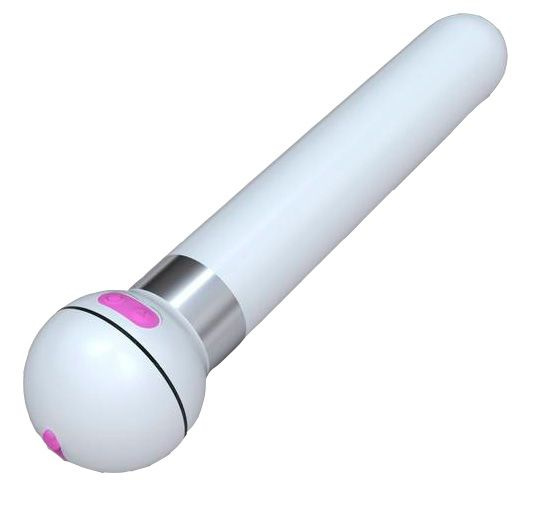 Водонепроницаемый белый вибратор Touch Vibe - 20,5 см. купить в секс шопе