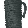 Черная веревка для бандажа - 10 м. купить в секс шопе