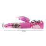 Розовый вибратор-ротатор Rabbit - 26 см. купить в секс шопе