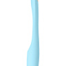 Голубой гибкий водонепроницаемый вибратор Sirens Venus - 22 см. купить в секс шопе