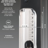 Автоматическая вакуумная помпа для пениса Rebel - 24,5 см. купить в секс шопе