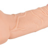 Телесная насадка-мастурбатор 2-in-1 Extension Masturbator - 21 см. купить в секс шопе