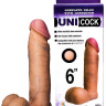 Насадка для страпона фаллической формы UNICOCK 6  - 18 см. купить в секс шопе