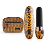 Леопардовый вибромассажер-помада Asha Lipstick Vibrator - 10 см. купить в секс шопе