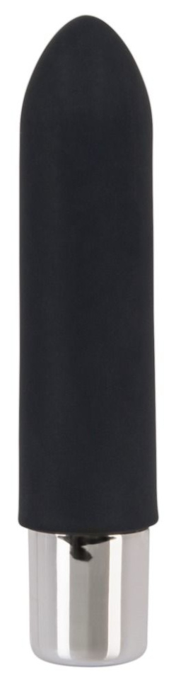 Чёрный мини-вибратор Lust Mini Vibrator - 9,6 см. купить в секс шопе