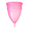 Розовая менструальная чаша - размер L купить в секс шопе