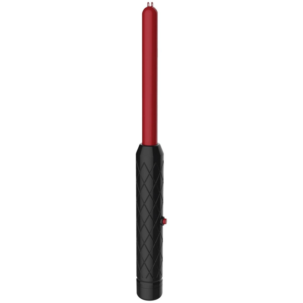 Черно-красный жезл для электростимуляции The Stinger Electro-Play Wand - 38,1 см. купить в секс шопе