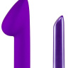 Фиолетовый вибромассажер B4 - 13,97 см. купить в секс шопе