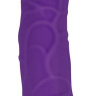 Фиолетовый реалистичный вибратор с 7 режимами - 16 см. купить в секс шопе