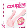 Розовый универсальный вибратор для пар Couples Vibrator купить в секс шопе
