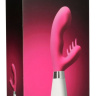 Розовый вибратор-кролик Ares - 21 см. купить в секс шопе