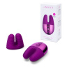 Фиолетовый вибратор с ушками Le Wand Double Vibe купить в секс шопе