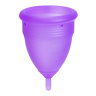 Фиолетовая менструальная чаша Lila L купить в секс шопе