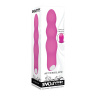 Розовый фигурный вибростимулятор с подсветкой Afterglow - 16,5 см. купить в секс шопе