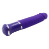 Фиолетовый силиконовый вибратор ECSTASY Greedy Dong - 19 см. купить в секс шопе