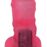 Розовый гелевый вибратор-реалистик - 16,5 см. купить в секс шопе
