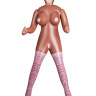 Надувная темнокожая кукла INFLATABLE SCARLET CONSTANCE  купить в секс шопе
