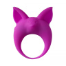 Фиолетовое эрекционное кольцо Kitten Kyle купить в секс шопе