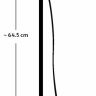 Черная надувная анальная пробка Inflatable Vibrating Butt Plug - 12,2 см. купить в секс шопе