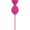 Ярко-розовые вагинальные шарики L3 купить в секс шопе