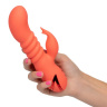 Оранжевый вибратор Orange County Cutie с функцией поступательного движения купить в секс шопе