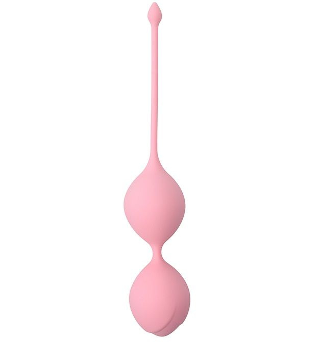 Розовые вагинальные шарики SEE YOU IN BLOOM DUO BALLS 29MM купить в секс шопе
