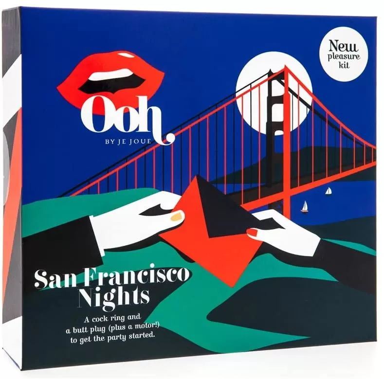 Вибронабор Ooh San Francisco Nights Pleasure Kit купить в секс шопе