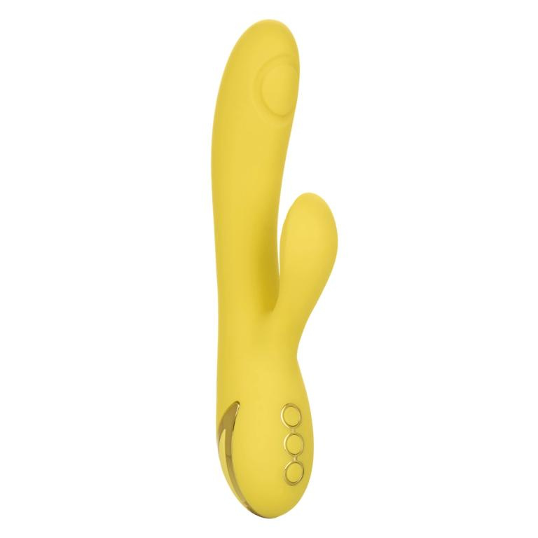 Желтый вибратор-кролик San Diego Seduction купить в секс шопе