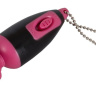 Мини-вибратор Key Ring Vibe в виде брелка - 6,5 см. купить в секс шопе
