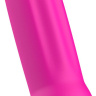 Ярко-розовая рельефная вибропуля Bmine Basic Reflex - 7,6 см. купить в секс шопе