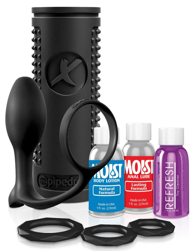 Подарочный набор для мужчин Ass-Gasm Explosion Kit купить в секс шопе