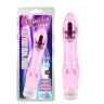 Розовый вибратор Glitters Dual Probe - 22,2 см. купить в секс шопе