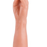 Стимулятор в форме руки HORNY HAND PALM - 33 см. купить в секс шопе
