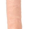 Телесный реалистичный фаллоимитатор REAL с трусиками для страпона - 24 см. купить в секс шопе