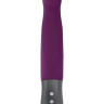 Фиолетовый пульсатор с загнутым кончиком Stronic G - 20,8 см. купить в секс шопе