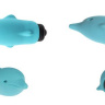 Голубой вибростимулятор-дельфин Lastic Pocket Dolphin - 7,5 см. купить в секс шопе