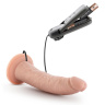 Телесный вибратор-реалистик Dr. Dave 7 Inch Vibrating Cock - 19 см. купить в секс шопе